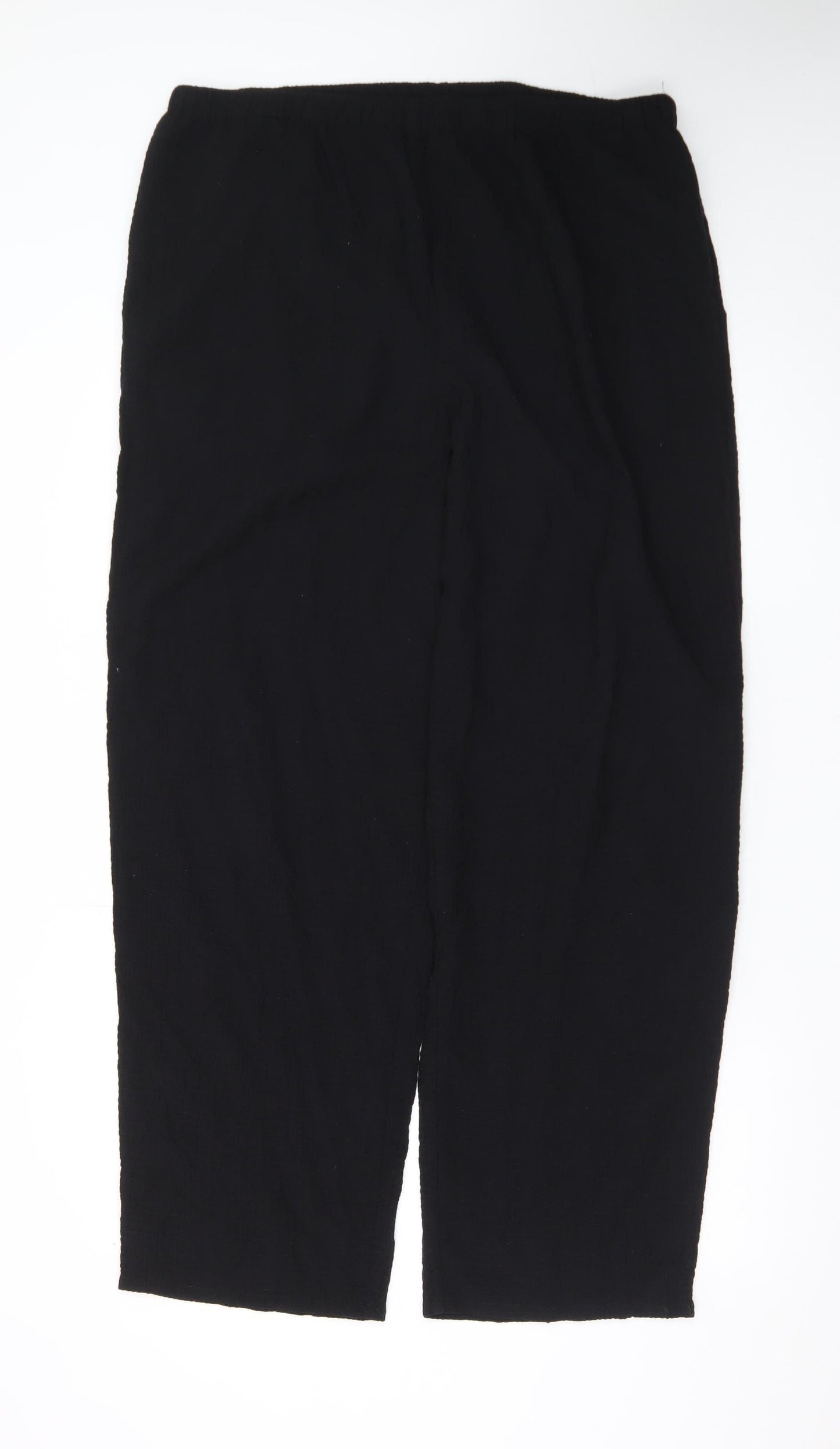 Orvis Women's Black L Relaxed Straight Leg Trousers