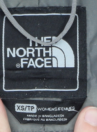 The North Face Women's Blue XS Waterproof Hooded Rain Jacket
