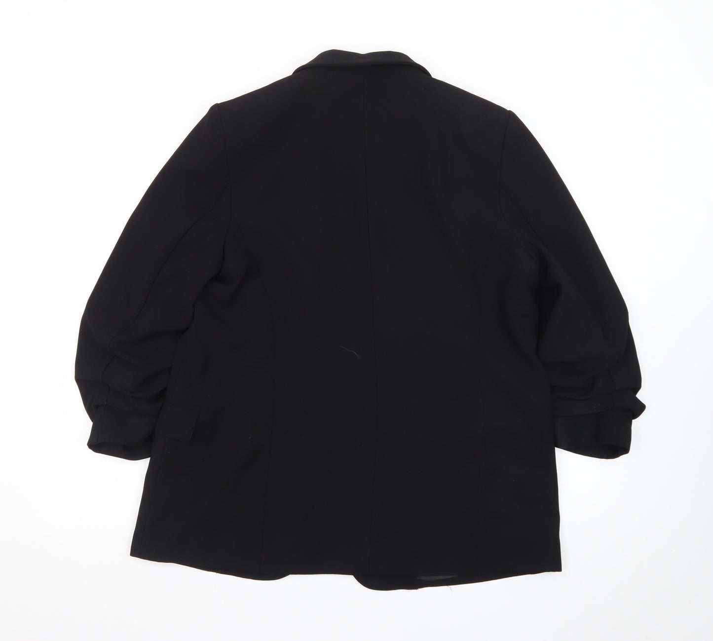 Marks and Spencer Women’s Black Blazer Jacket Size 14 Regular Fit