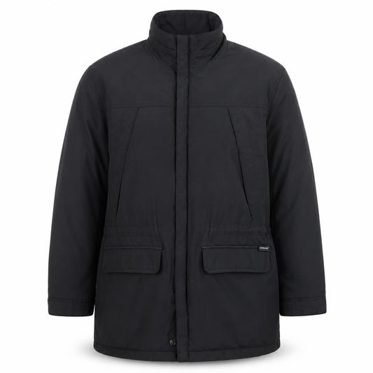 Marks & Spencer Mens Black M Waterproof Mid-Length Rain Coat