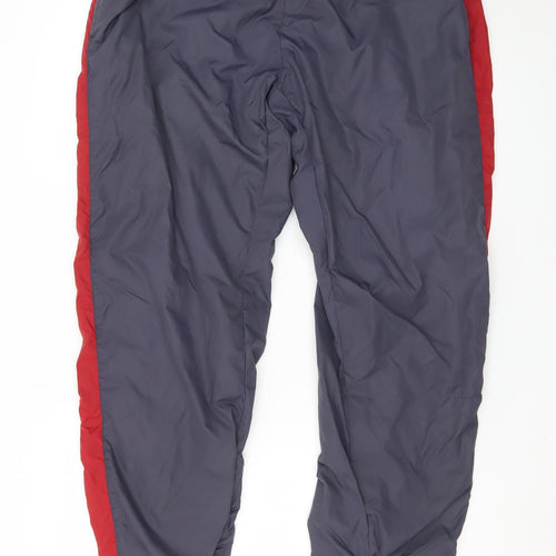 Nike Mens Grey Windbreaker Trousers XL Lightweight Sportswear