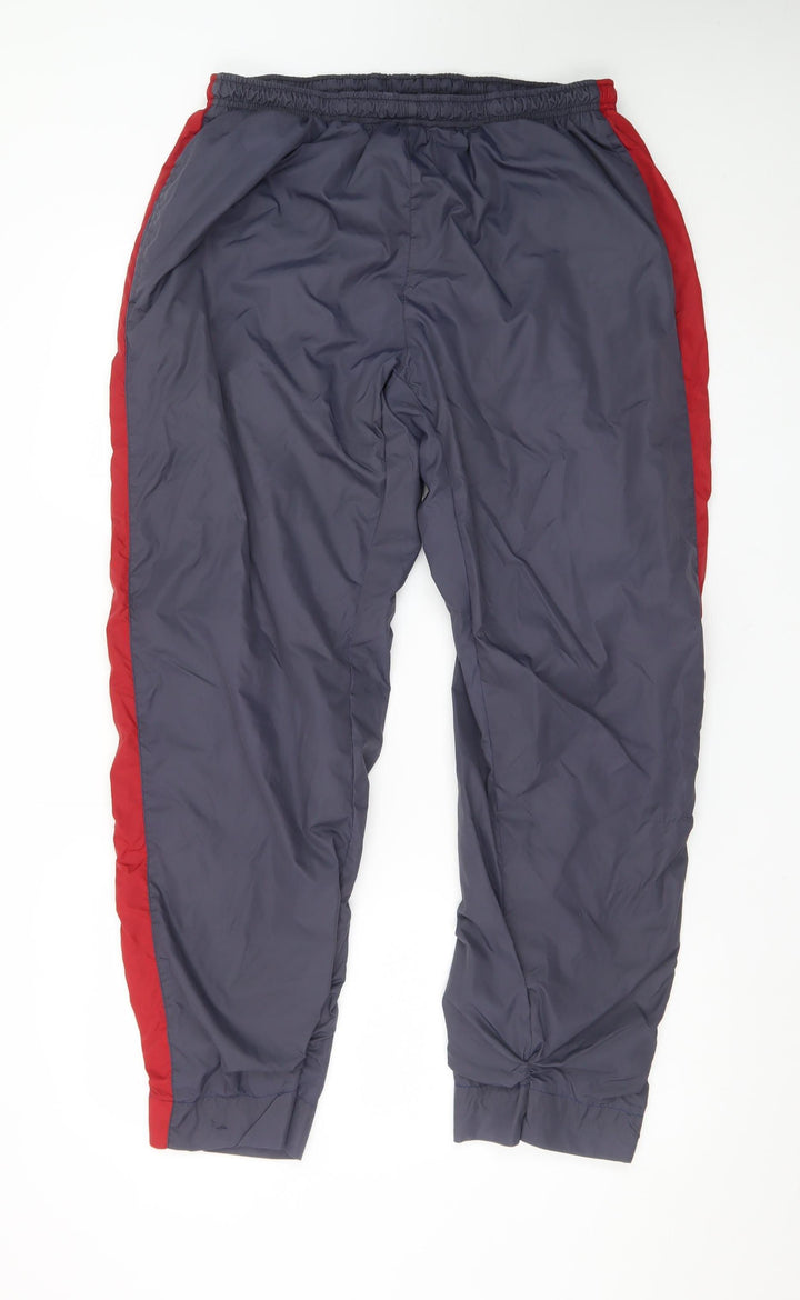 Nike Mens Grey Windbreaker Trousers XL Lightweight Sportswear