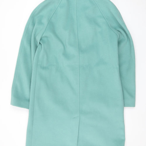 Marks and Spencer Women’s Blue Mid-Length Polyester Coat Size 10