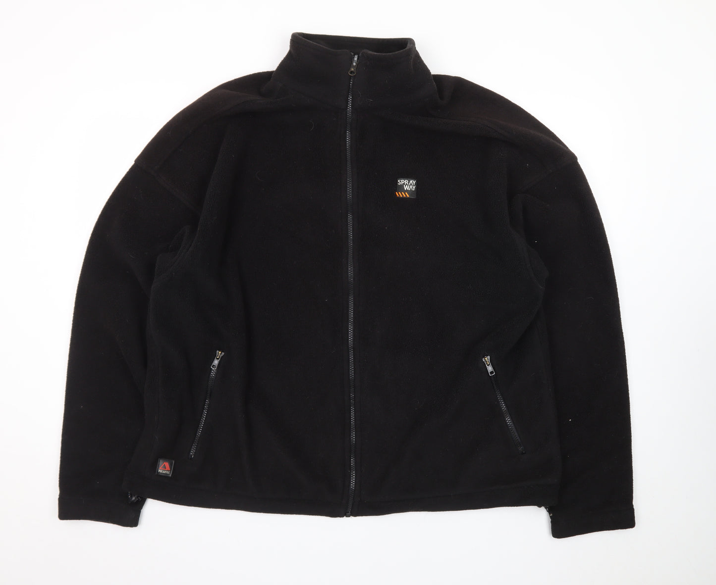 Sprayway Men's Black XL Fleece Jacket Outdoor Full Zip
