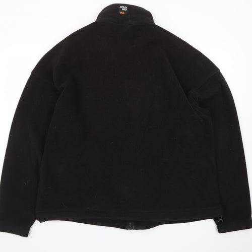 Sprayway Men's Black XL Fleece Jacket Outdoor Full Zip