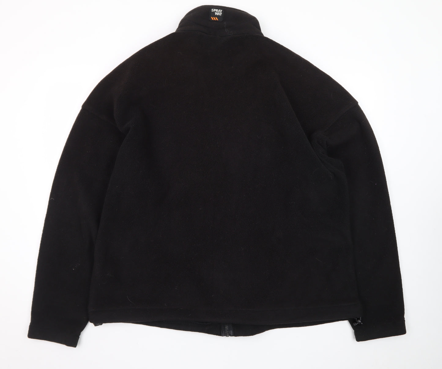 Sprayway Men's Black XL Fleece Jacket Outdoor Full Zip