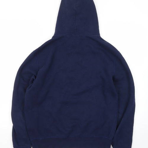 Polo Ralph Lauren Men's Navy Hoodie Small Pullover Embroidered Logo