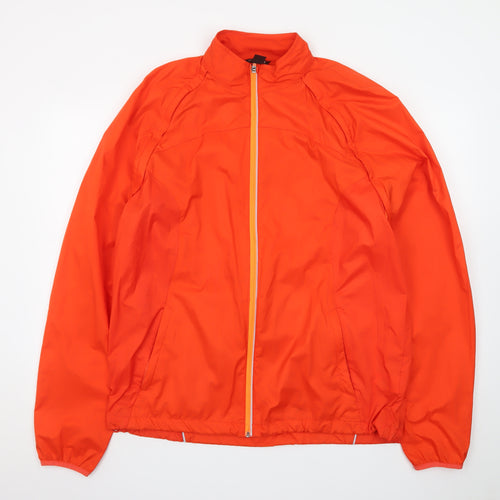 H&M Men’s Orange XL Windbreaker Lightweight Sports Jacket