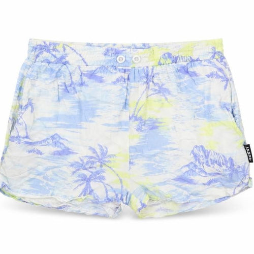 Jaded London Women’s Multicoloured Tropical Viscose Shorts Size S