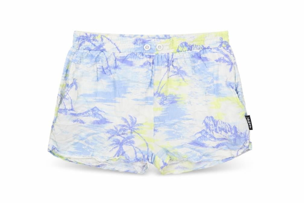 Jaded London Women’s Multicoloured Tropical Viscose Shorts Size S
