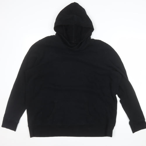 Next Men's Black 2XL Pullover Hoodie 15 Avenue West Graphic Cotton