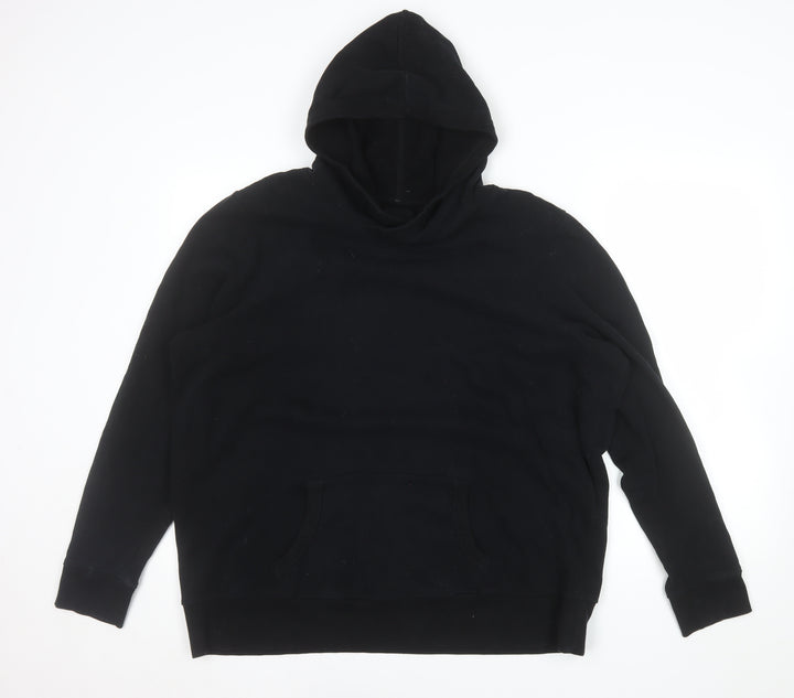 Next Men's Black 2XL Pullover Hoodie 15 Avenue West Graphic Cotton
