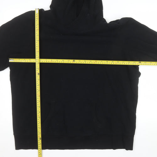 Next Men's Black 2XL Pullover Hoodie 15 Avenue West Graphic Cotton