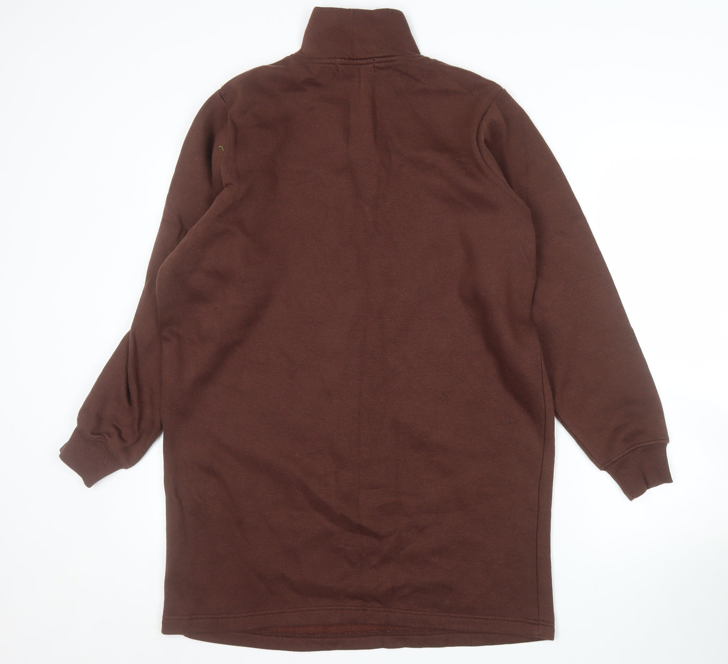 Heartbreak Women’s Brown 1/2 Zip Pullover Sweatshirt UK 8