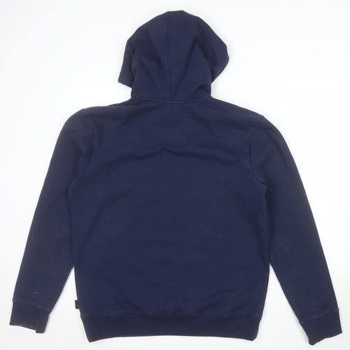 Patagonia Men’s Blue Pullover Hoodie M Regular Fit Graphic Outdoor