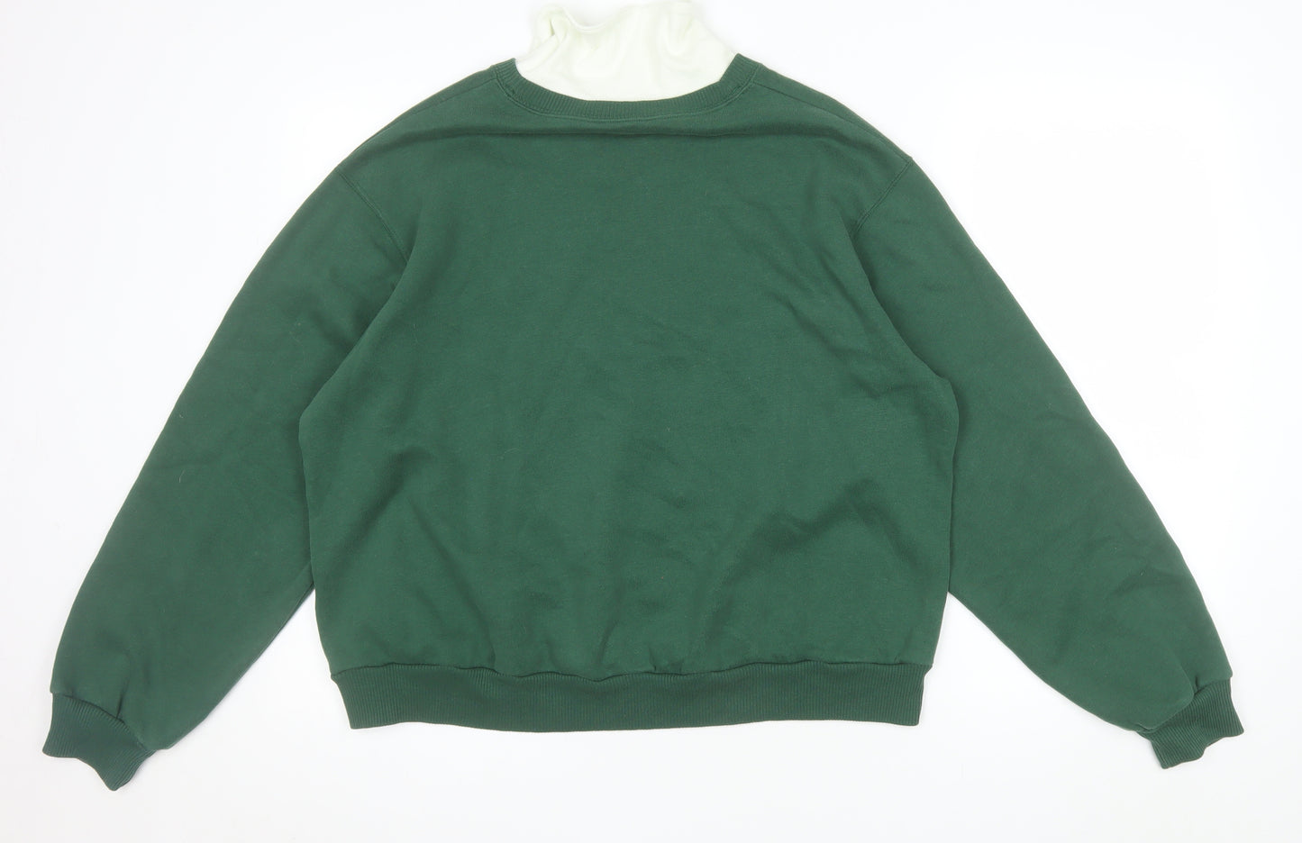 Hollister Womens Green West Valley Pullover Sweatshirt M