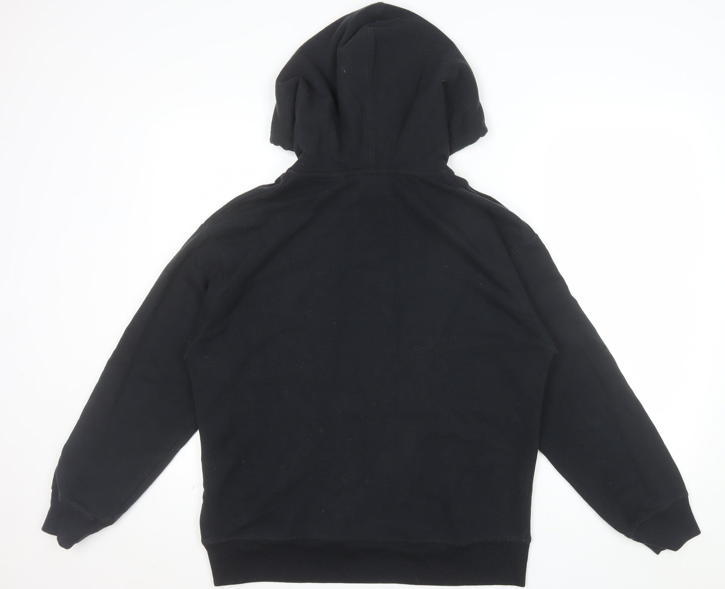 Levi's Men's Black Floral Logo Pullover Hoodie M Regular Fit