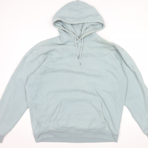 Hollister Men’s Blue XL Relaxed Fit Pullover Hoodie