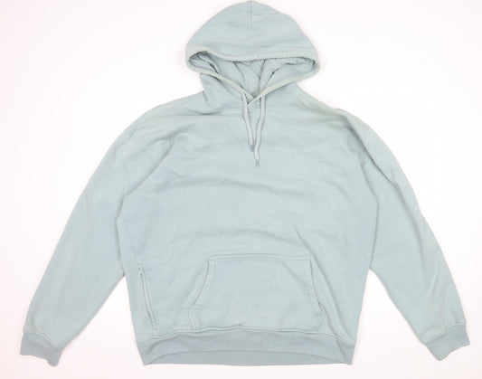 Hollister Men’s Blue XL Relaxed Fit Pullover Hoodie
