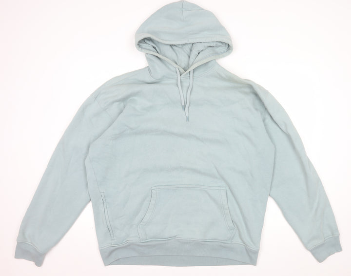 Hollister Men’s Blue XL Relaxed Fit Pullover Hoodie
