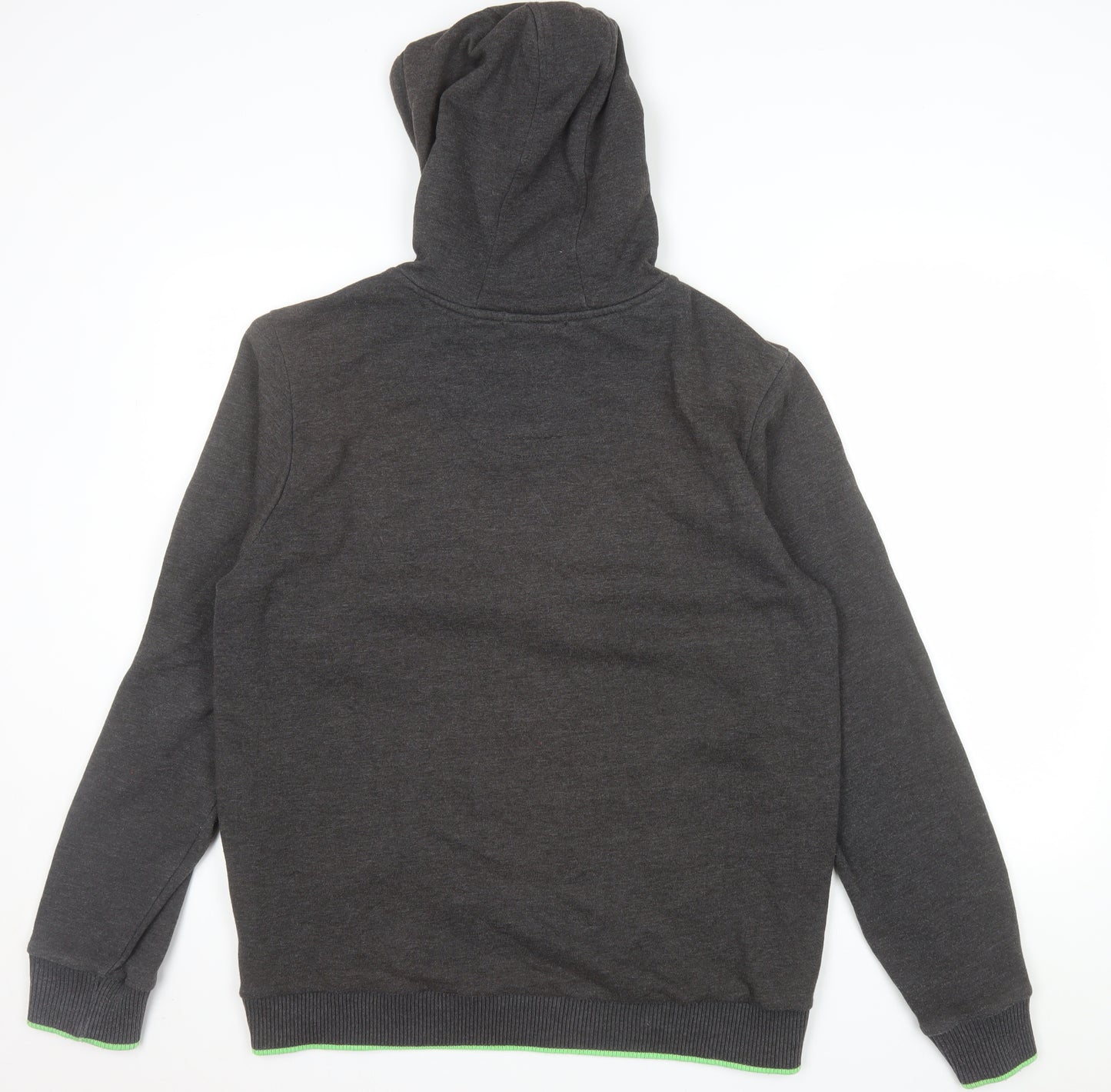 Tokyo Laundry Men's Grey Full Zip Hoodie Size M