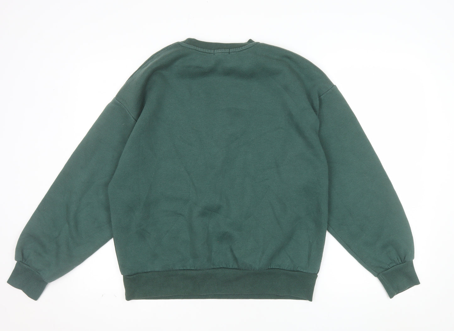 Stradivarius Womens Green Montana Pullover Sweatshirt XS
