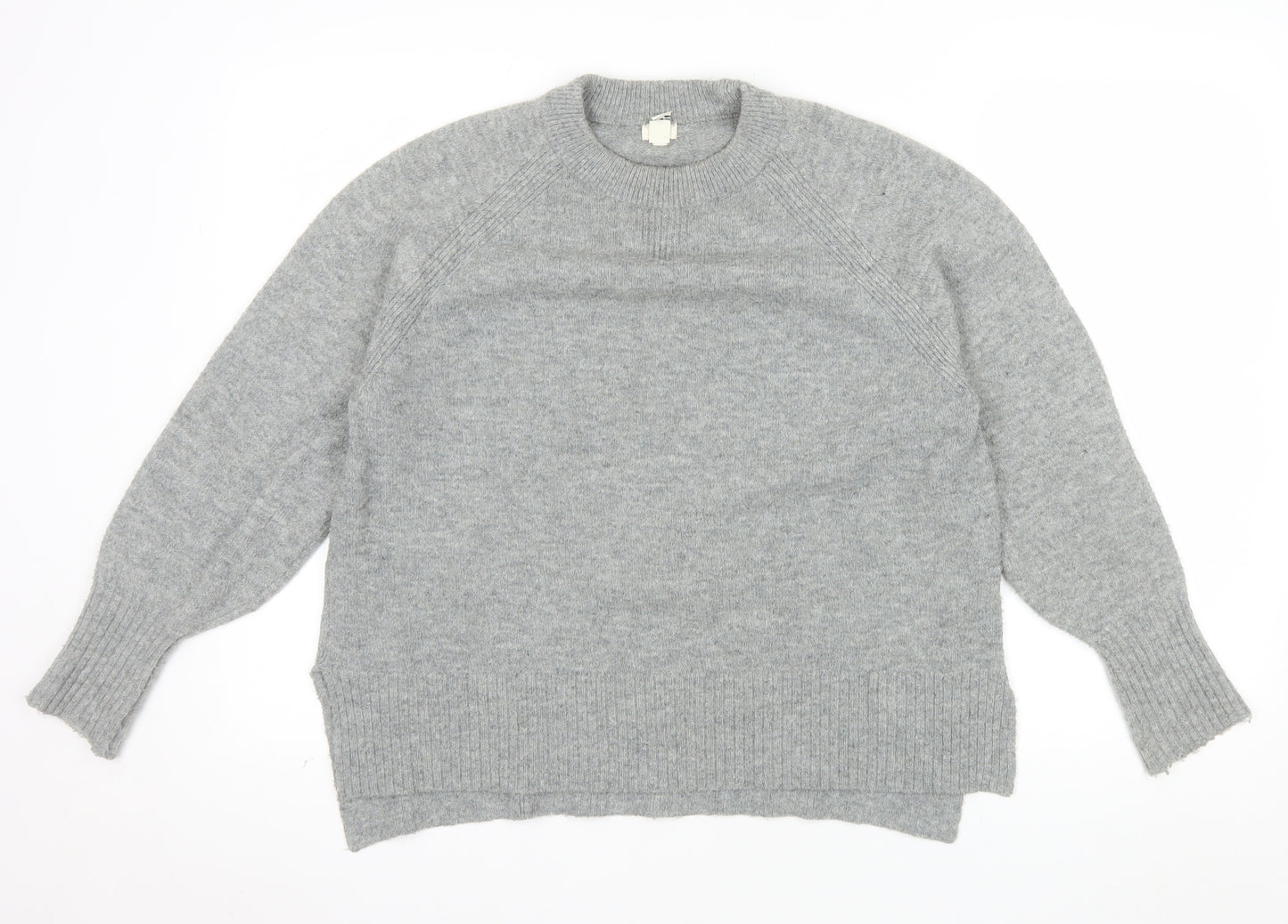 River Island In Other Words Women Grey Small Crew Neck Pullover Jumper