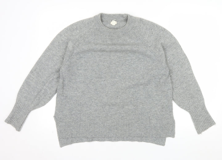 River Island In Other Words Women Grey Small Crew Neck Pullover Jumper