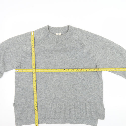 River Island In Other Words Women Grey Small Crew Neck Pullover Jumper