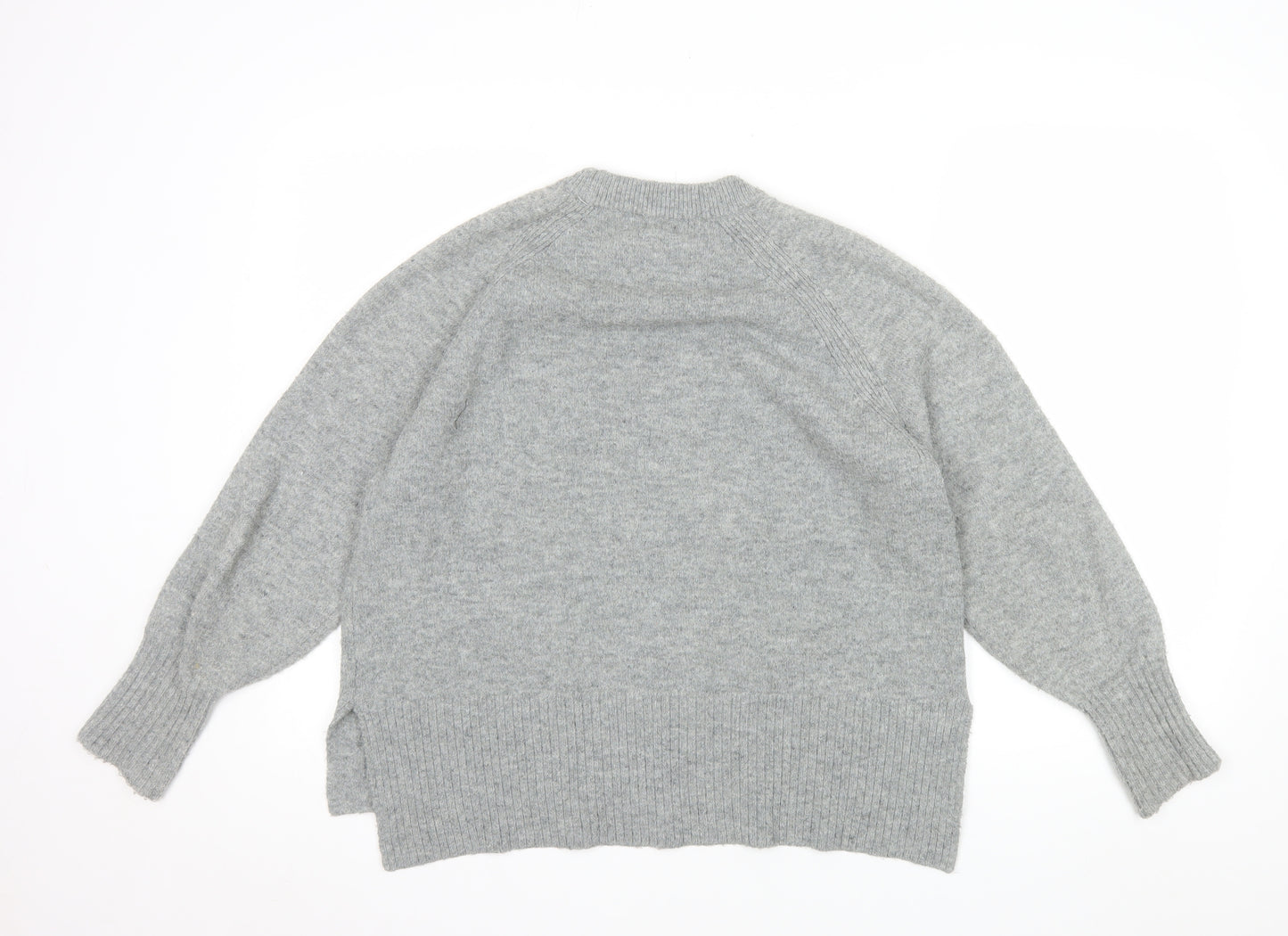 River Island In Other Words Women Grey Small Crew Neck Pullover Jumper