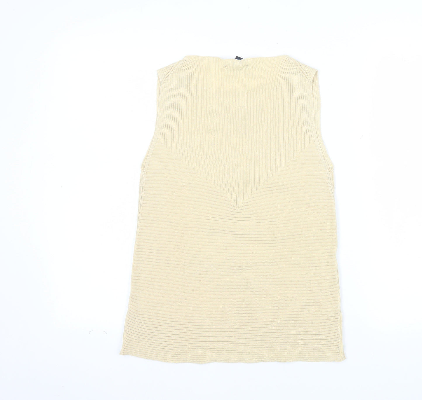 GAP Women's Beige Knit Sleeveless Tank Top Size M