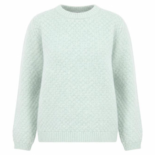 Topshop Women’s Green Knit Crew Neck Jumper Size S UK 8-10