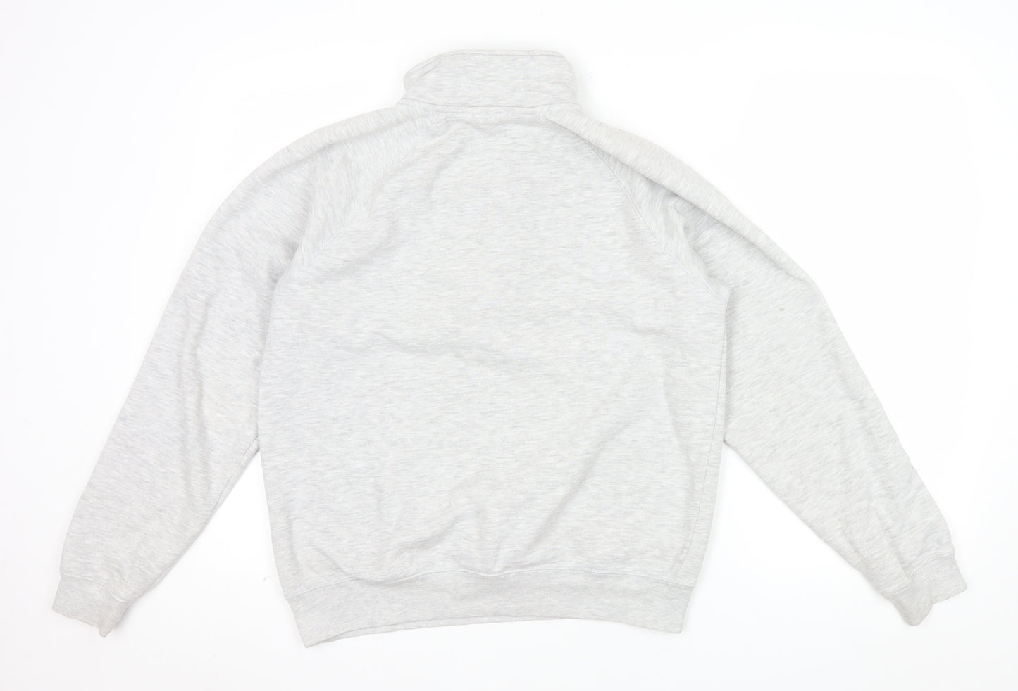 Goose & Gander Men's Grey 1/4 Zip Fleece Sweatshirt Size S