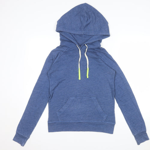 Sundry Womens Blue Pullover Hoodie Cotton Blend Size M