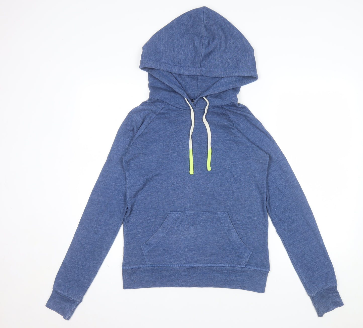 Sundry Womens Blue Pullover Hoodie Cotton Blend Size M
