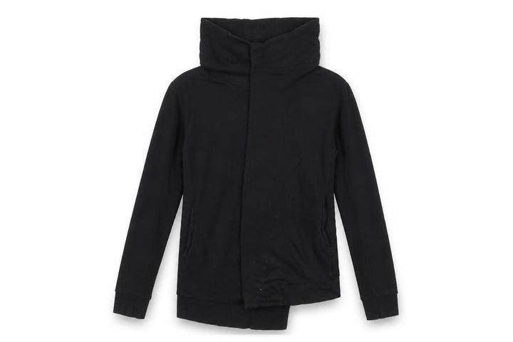 AllSaints Women's Black Small Full Zip Hoodie 62% Cotton 38% Modal