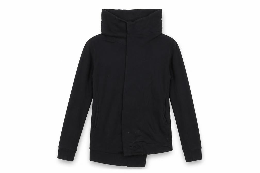AllSaints Women's Black Small Full Zip Hoodie 62% Cotton 38% Modal
