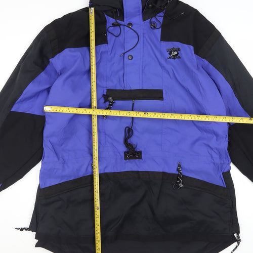 Boulder Lite Gear Unisex Blue Anorak Waterproof Jacket M