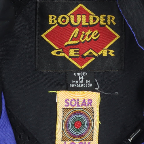 Boulder Lite Gear Unisex Blue Anorak Waterproof Jacket M