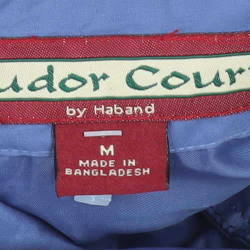 Tudor Court Women's Blue Polyester Mid-Length Basic Jacket Size M