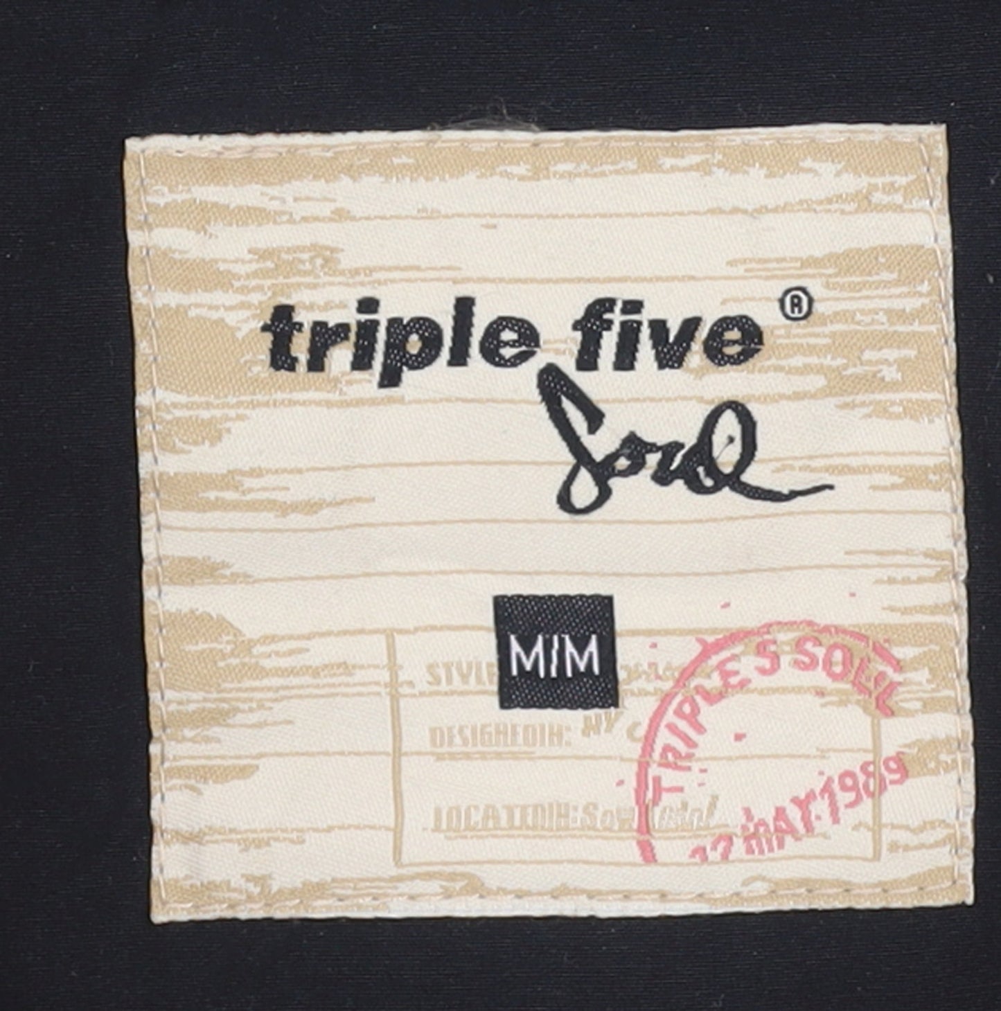 Triple Five Soul Women's Black Parka Coat Size M Long Hooded Winter Jacket