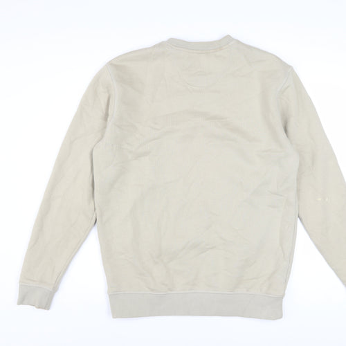 Jack Wills Mens Beige XS Pullover Sweatshirt Crew Neck