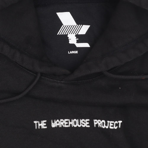 The Warehouse Project Men's Black Large Pullover Hoodie