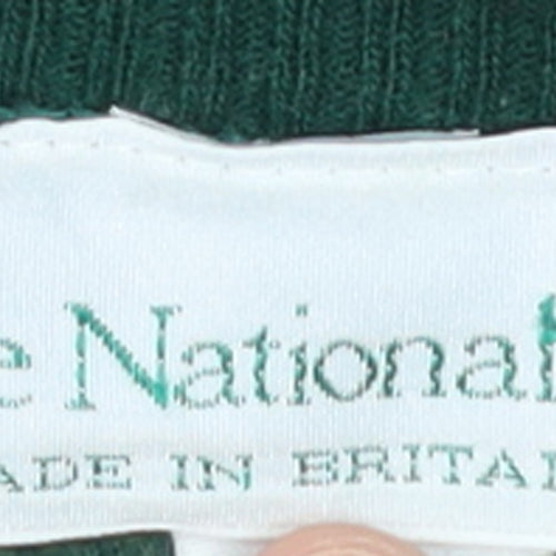 The National Trust Men's Green Pullover Sweatshirt L Crew Neck