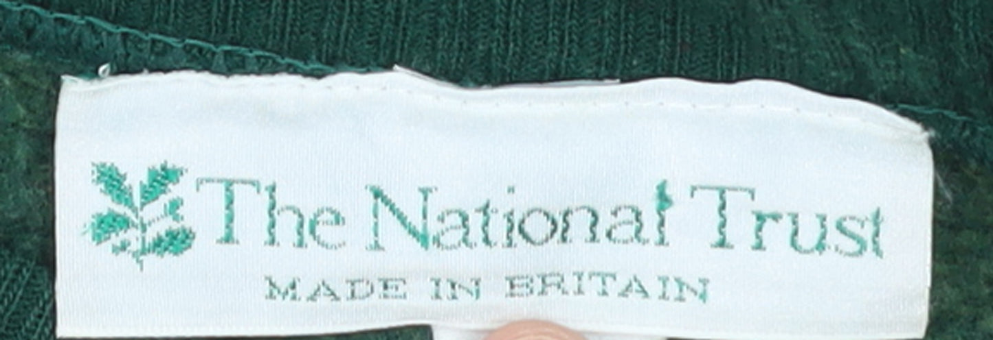 The National Trust Men's Green Pullover Sweatshirt L Crew Neck