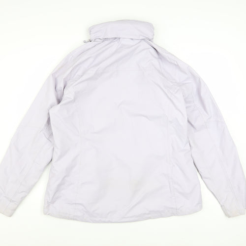 Mountain Warehouse Women’s Lilac Waterproof Hooded Jacket Size 16