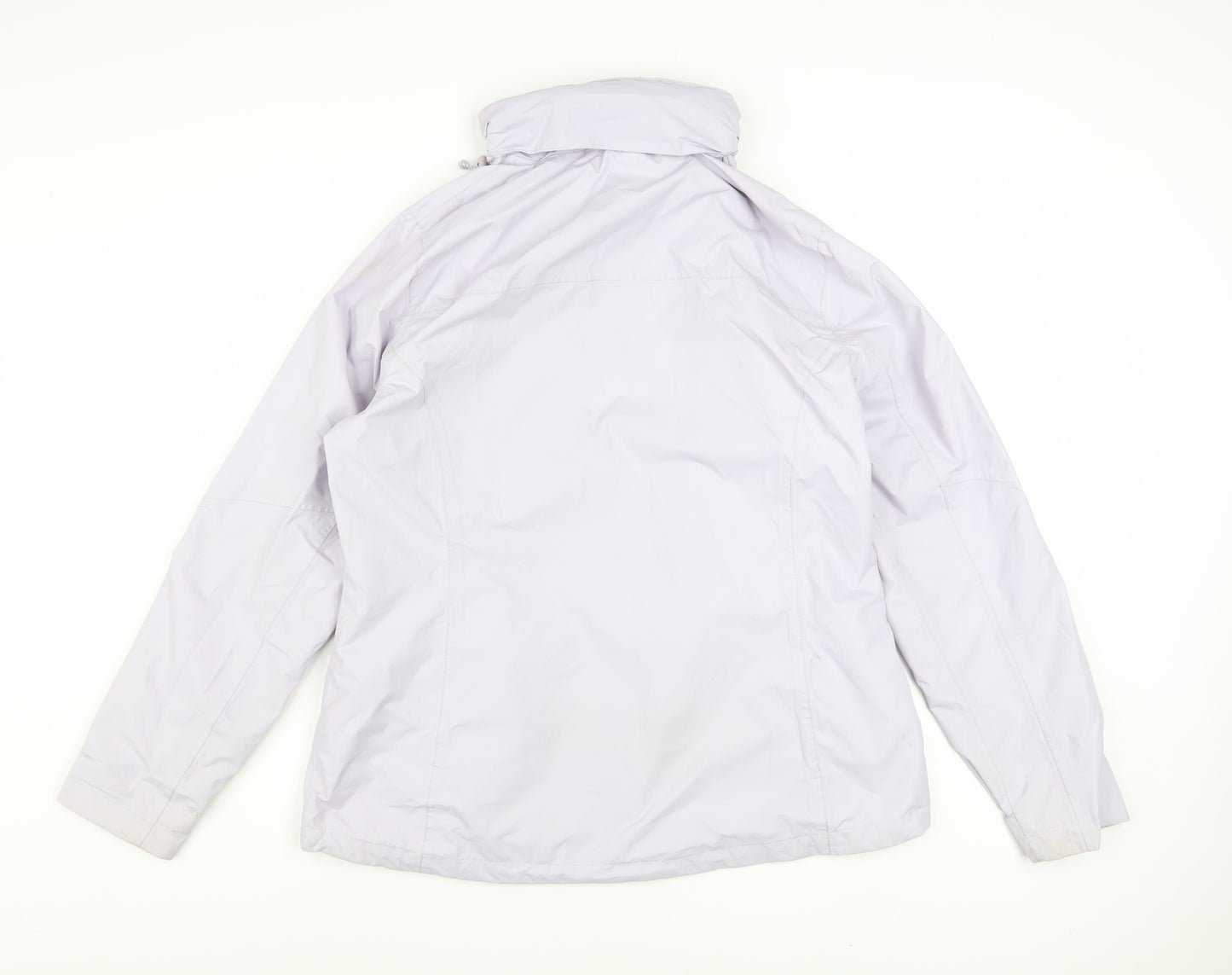 Mountain Warehouse Women’s Lilac Waterproof Hooded Jacket Size 16