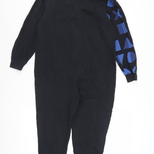 Marks and Spencer Boys Black PlayStation Hooded One Piece 9-10 Years