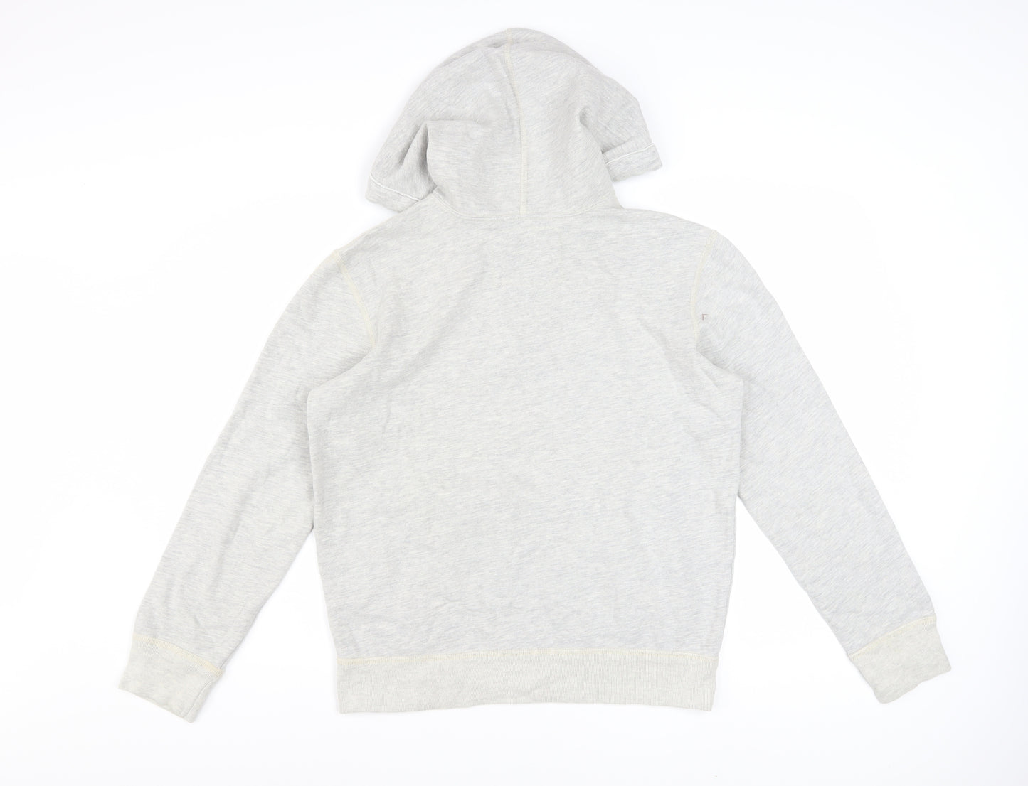 American Eagle Outfitters Mens Grey XS Pullover Hoodie Athletic Fit Logo