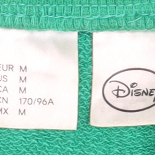 Disney Women’s Green Crew Neck Pullover Sweatshirt Size 12